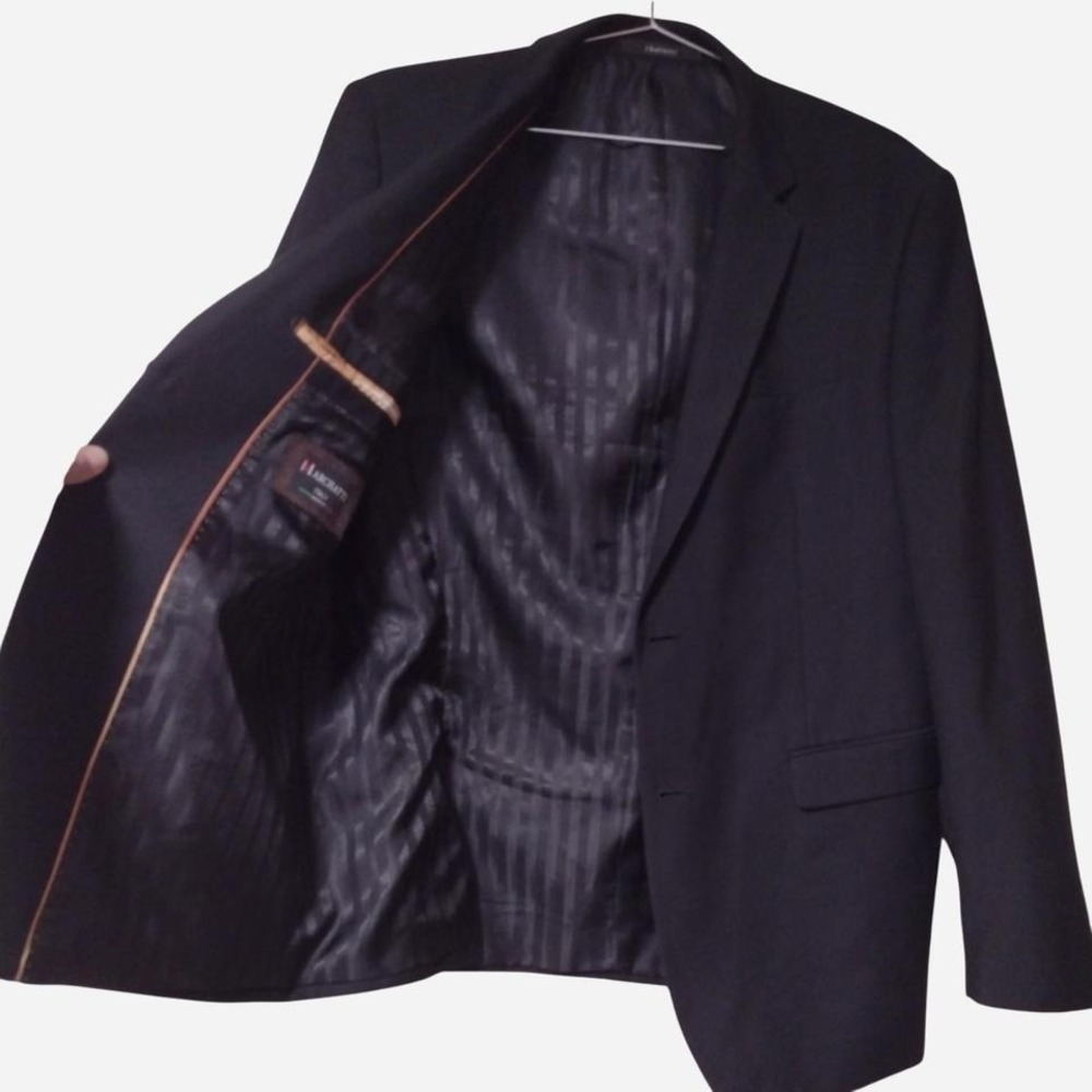 Marchatti 42 Regular 36 wide men’s suit jacket blazer black